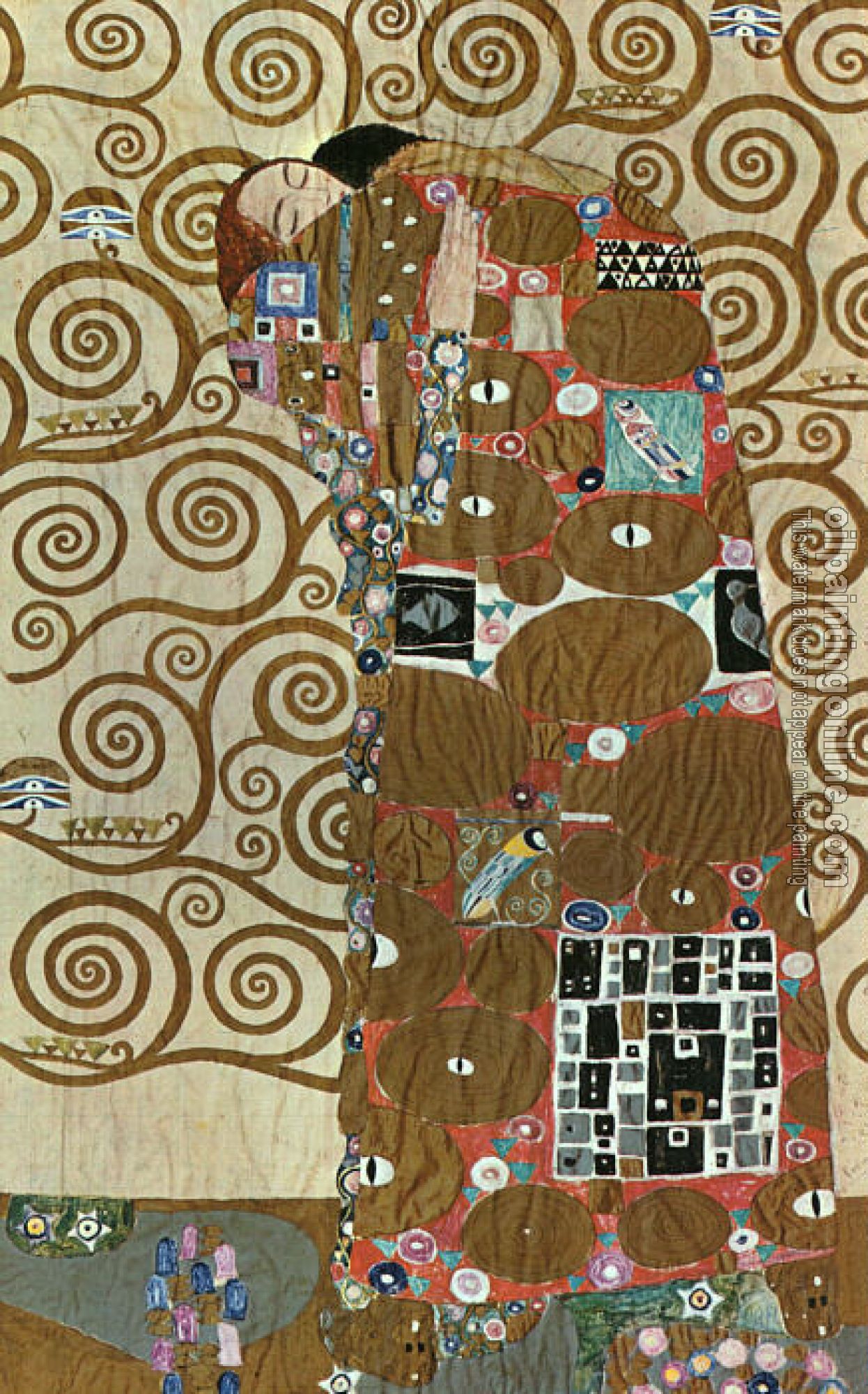 Klimt, Gustav - Oil On Canvas